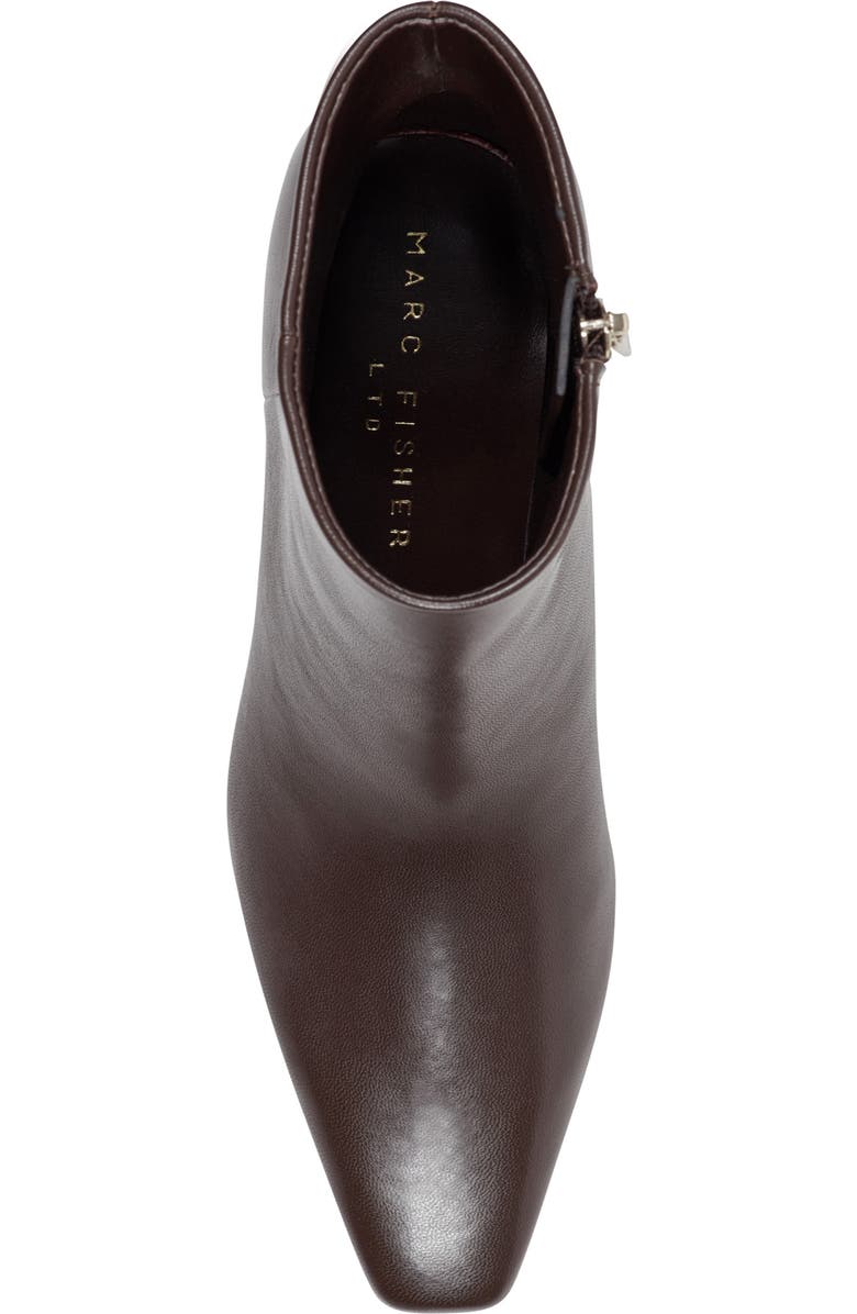 Marc Fisher LTD Danai Kitten Heel Bootie, Alternate, color, Dark Brown