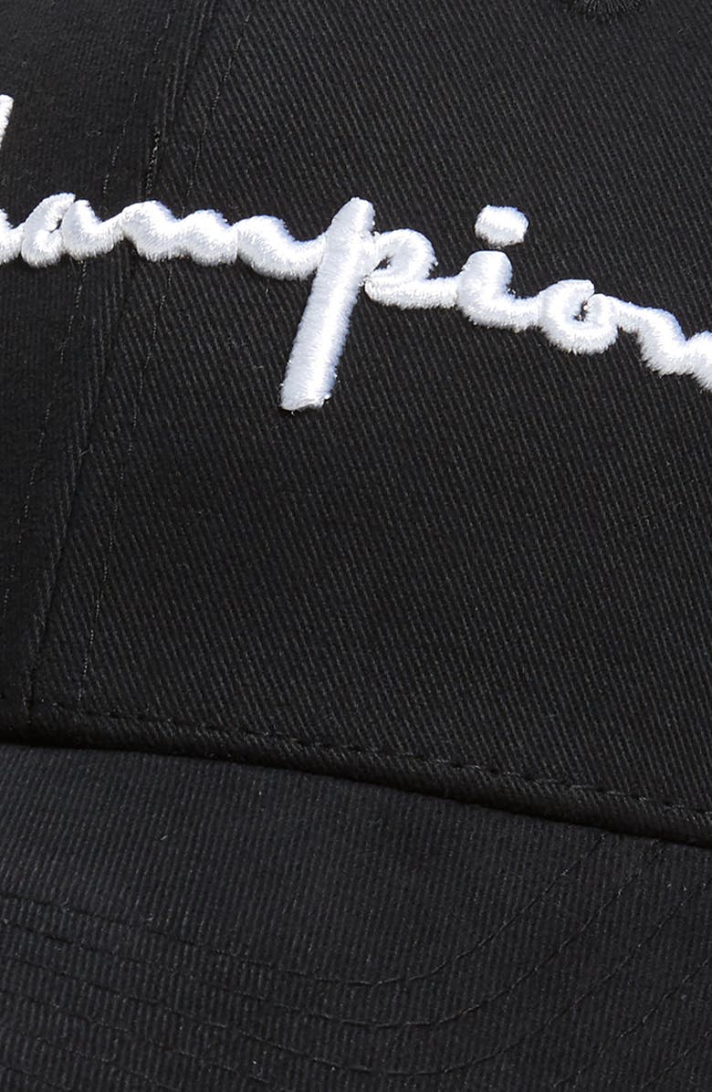 Champion Classic Script Baseball Cap, Alternate, color, 