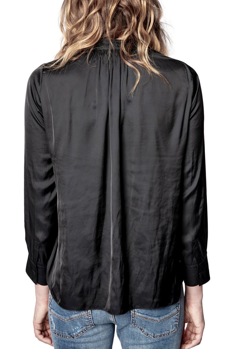Tink Blouse, Alternate, color, NOIR