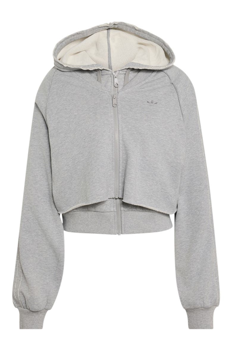SST Double Front Full Zip Hoodie, Alternate, color, MEDIUM GREY HEATHER