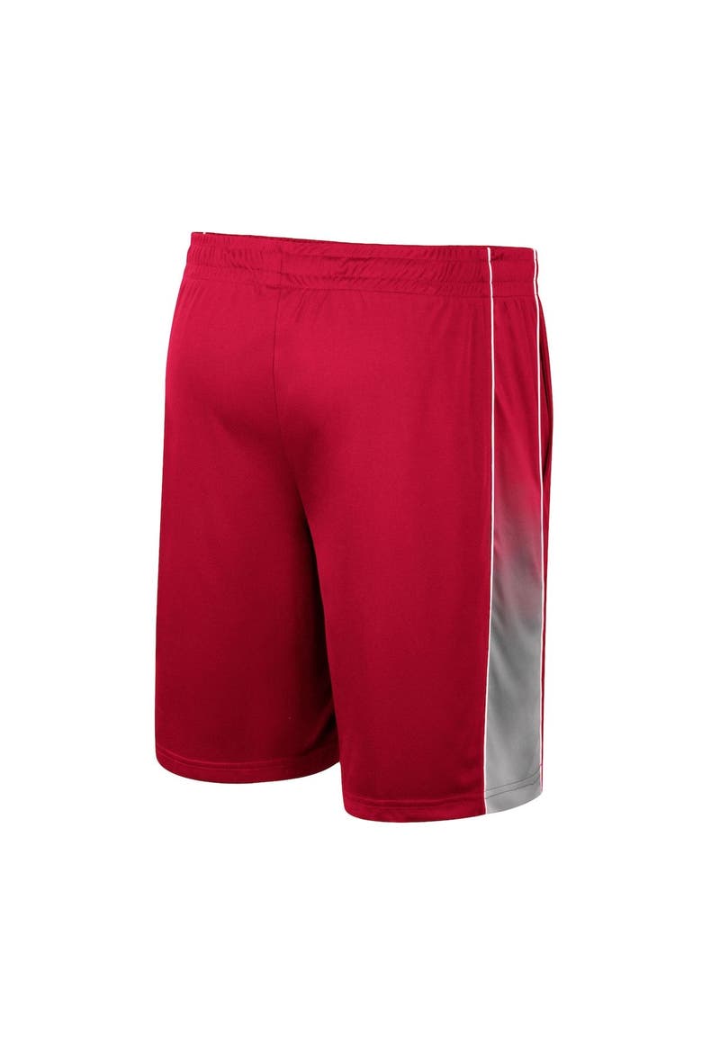 Men's Colosseum Crimson Washington State Cougars Lazarus Shorts, Alternate, color, Crimson