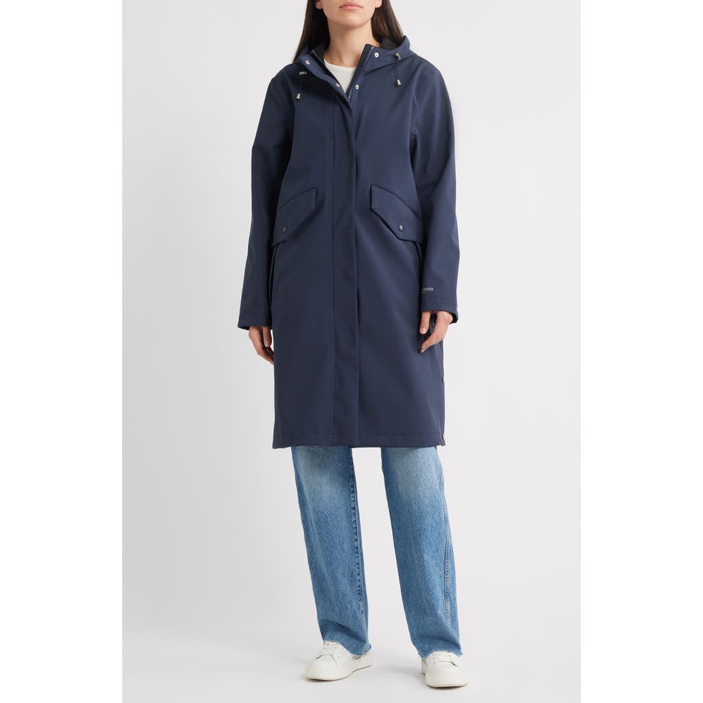Ilse Jacobsen Daybreak 03 Hooded Raincoat In Multi