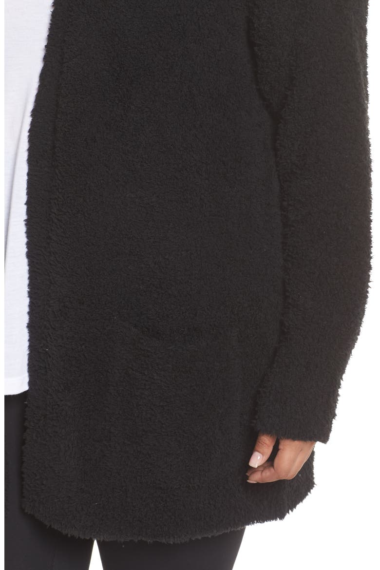 CozyChic™ Cardigan, Alternate, color, BLACK