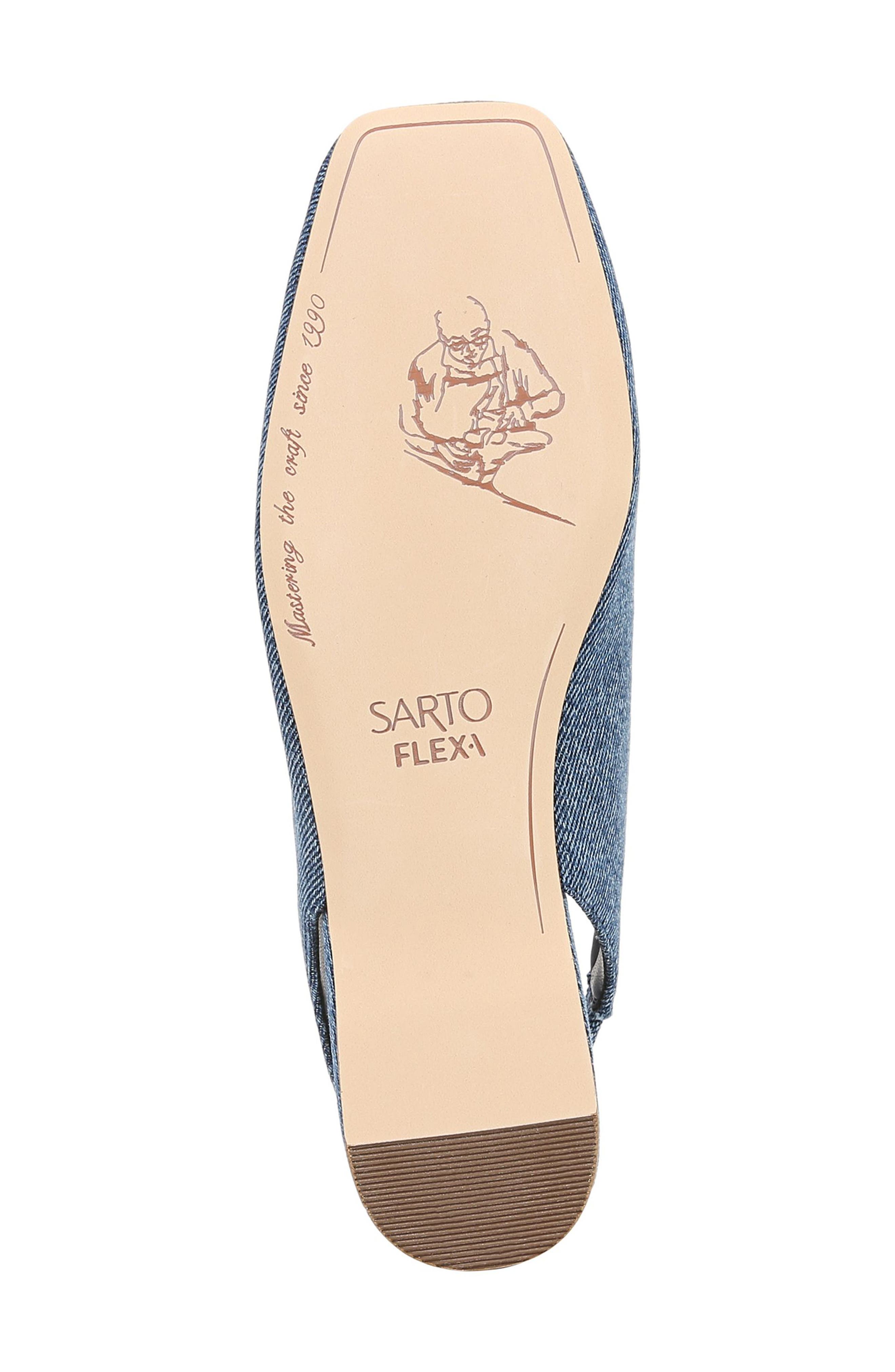 SARTO by Franco Sarto Antona Slingback Flat, Alternate, color, 