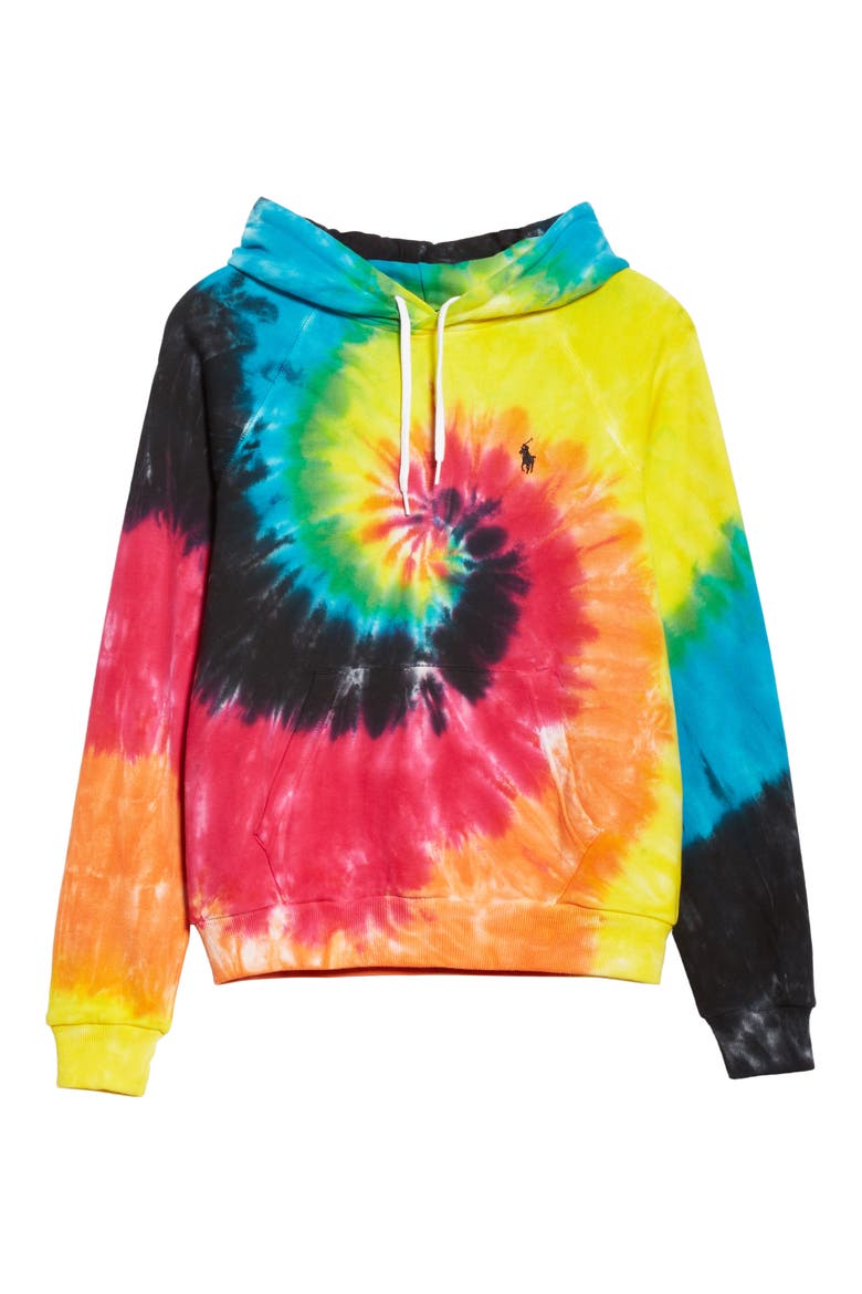 Tie Dye Hoodie, Alternate, color, ECLIPSE TIE DYE