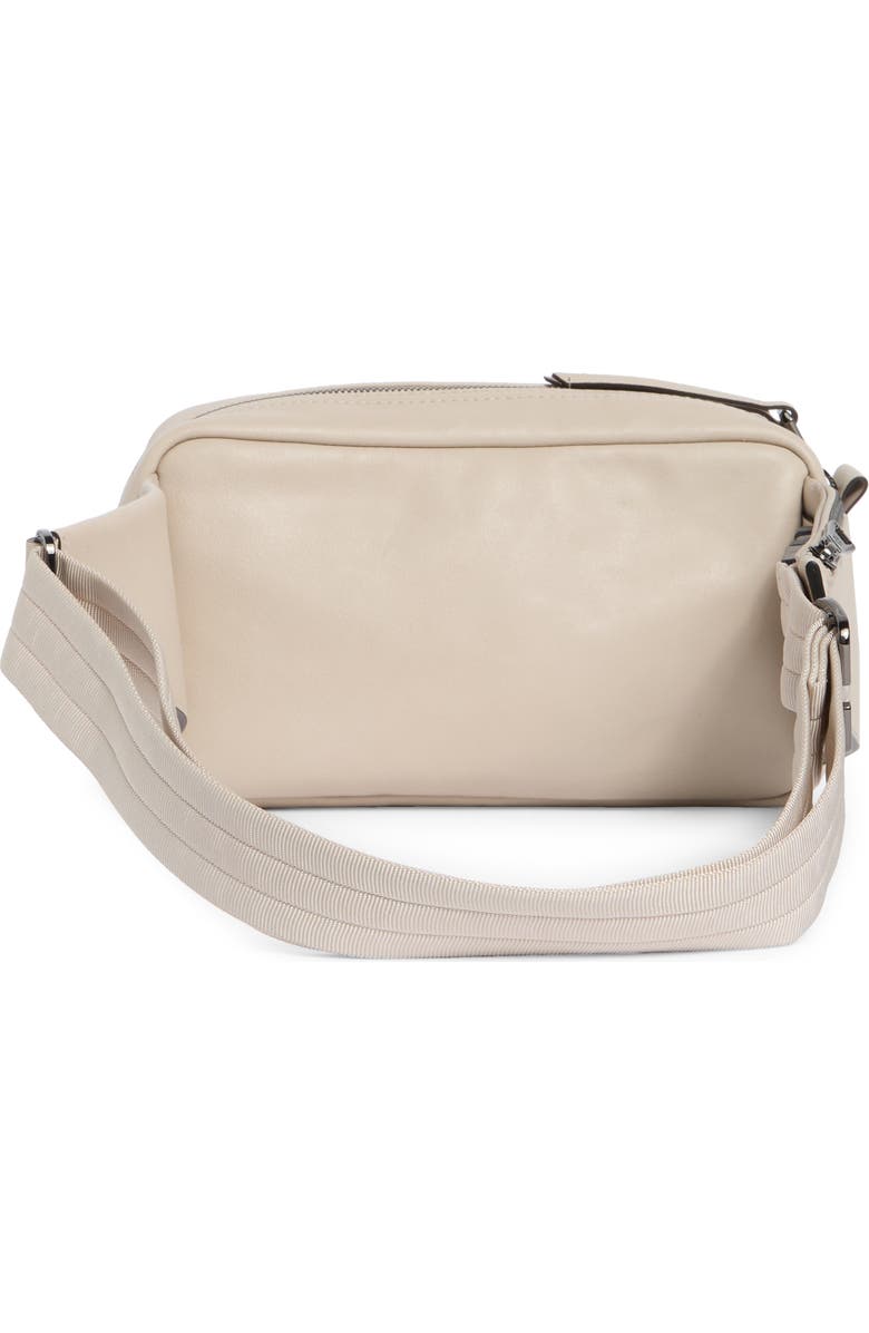Longchamp Leather Belt Bag, Alternate, color, Clay