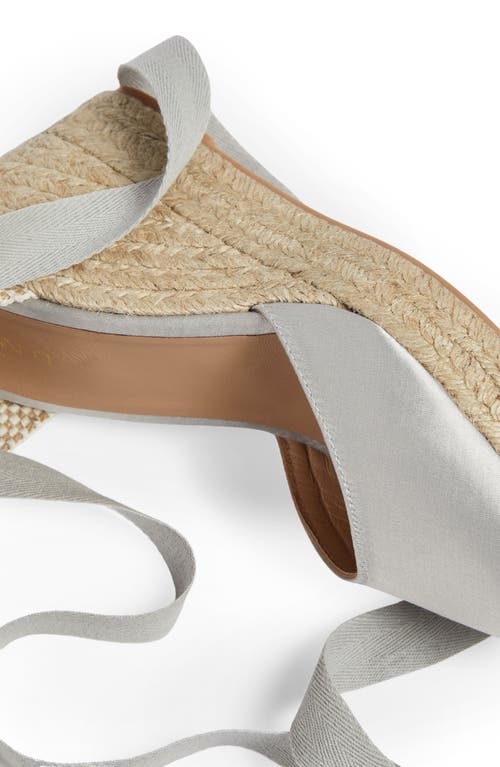 Lk Bennett Esmerelda Ankle Wrap Wedge Sandal