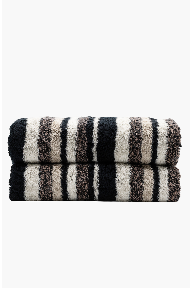 Ultraplush Australian Cotton 2-piece Bath Towel Set, Main, color, Multi Stripe