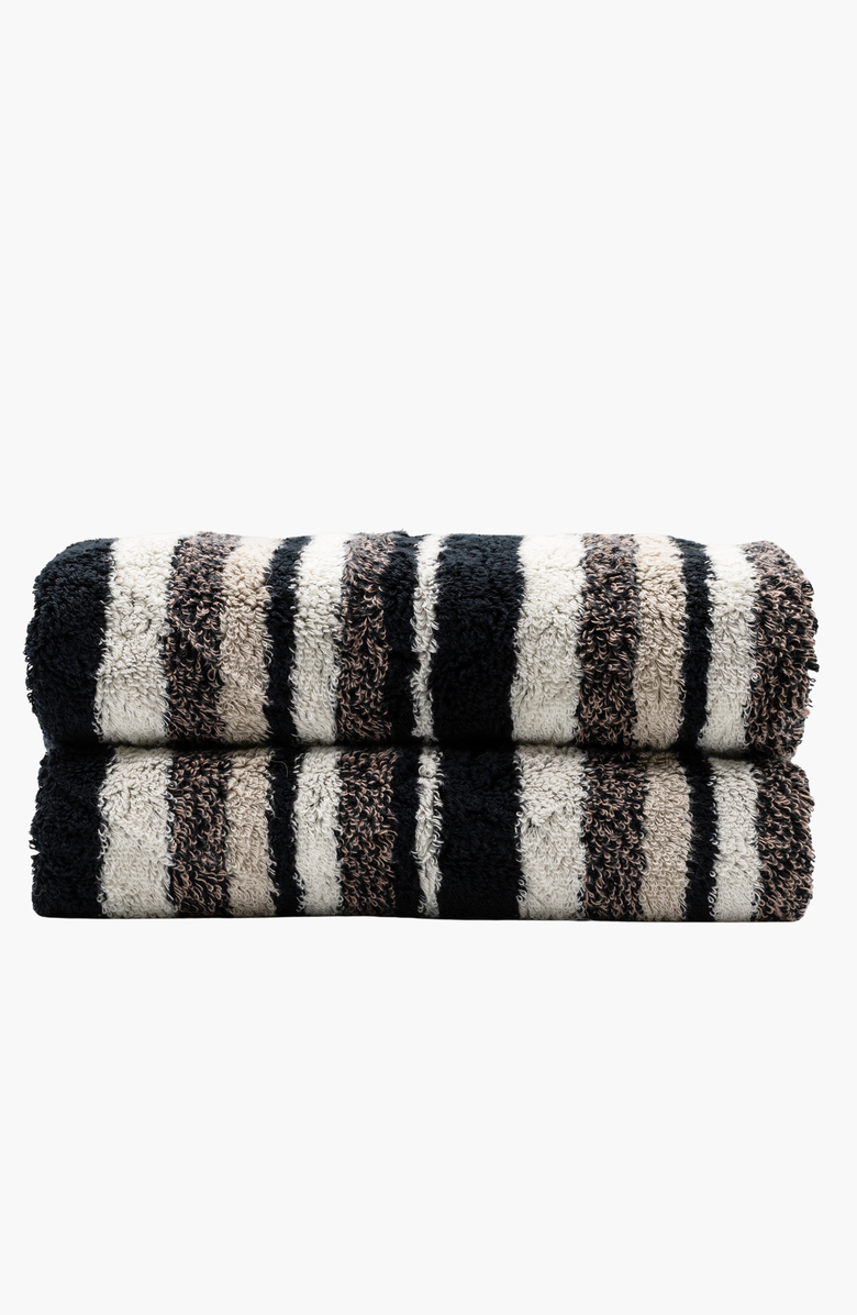 Italic Ultraplush Australian Cotton Bath Towels, Main, color, Multi Stripe