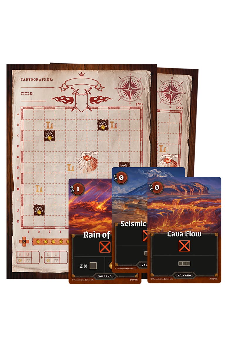 Cartographers Map Pack 1 Nebblis, Alternate, color, Multicolored