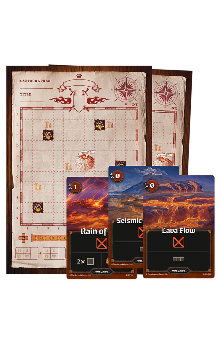 Thunderworks Cartographers Map Pack 1 Nebblis, Alternate, color, Multicolored