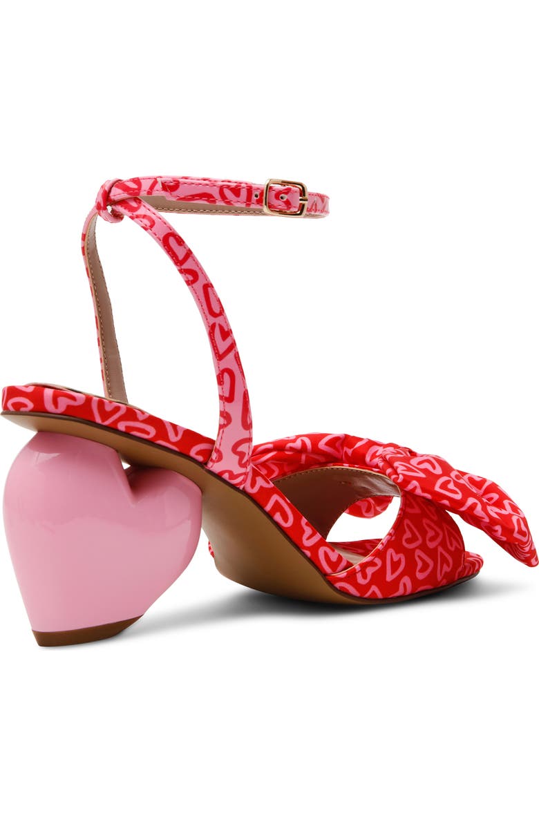 Betsey Johnson Kendal Ankle Strap Sandal, Alternate, color, Red Multi