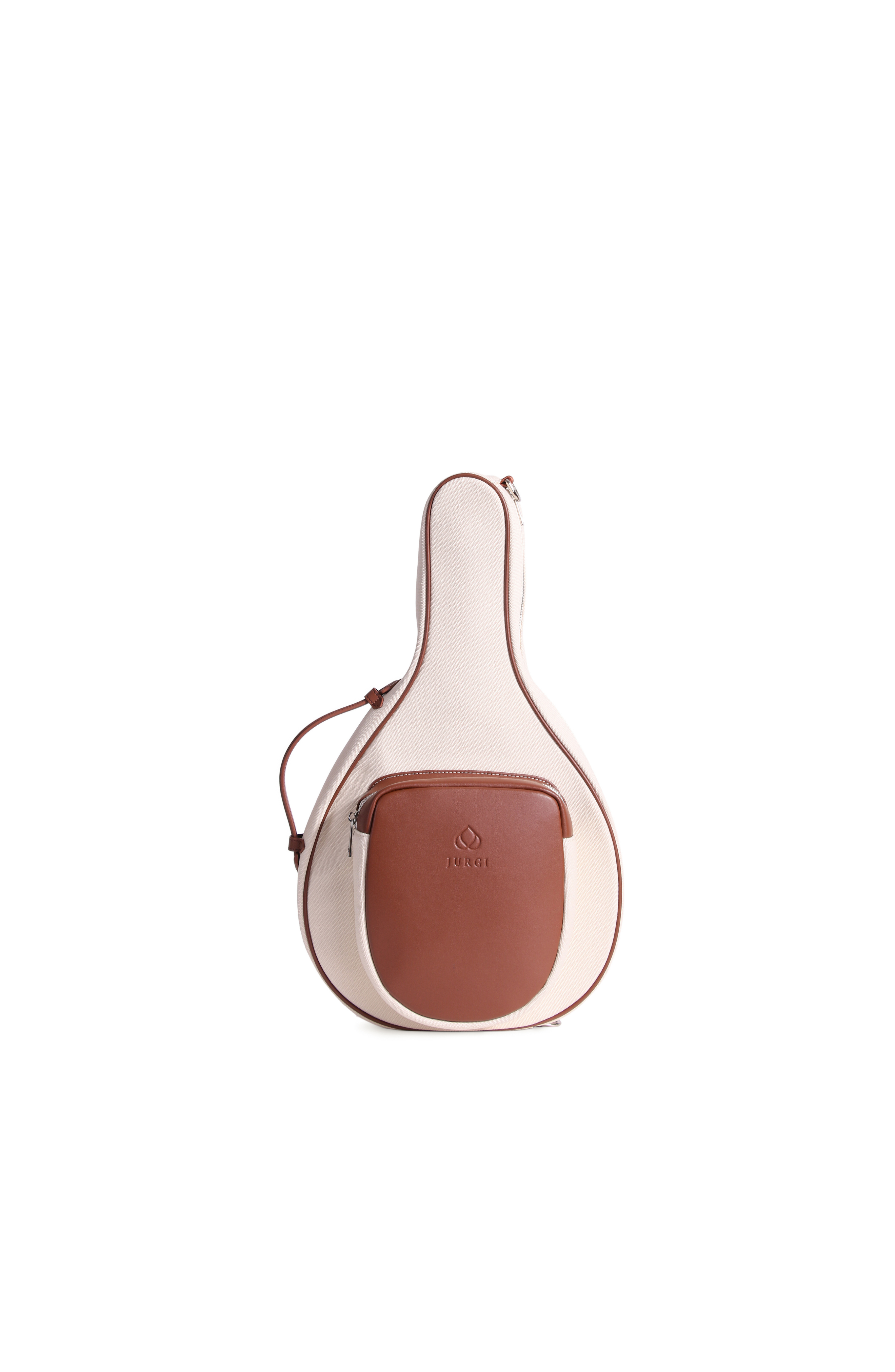 Padel Racket Canvas and Leather  Bag, Alternate, color, Beige/Brown