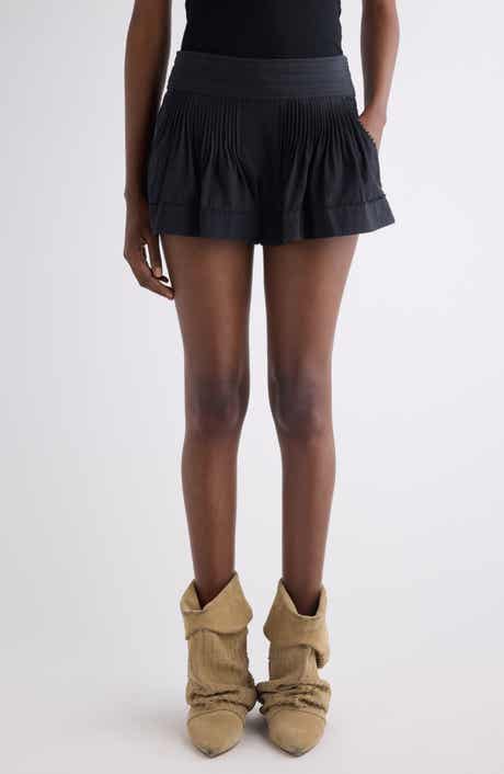 Cybila Cotton Pintuck Shorts