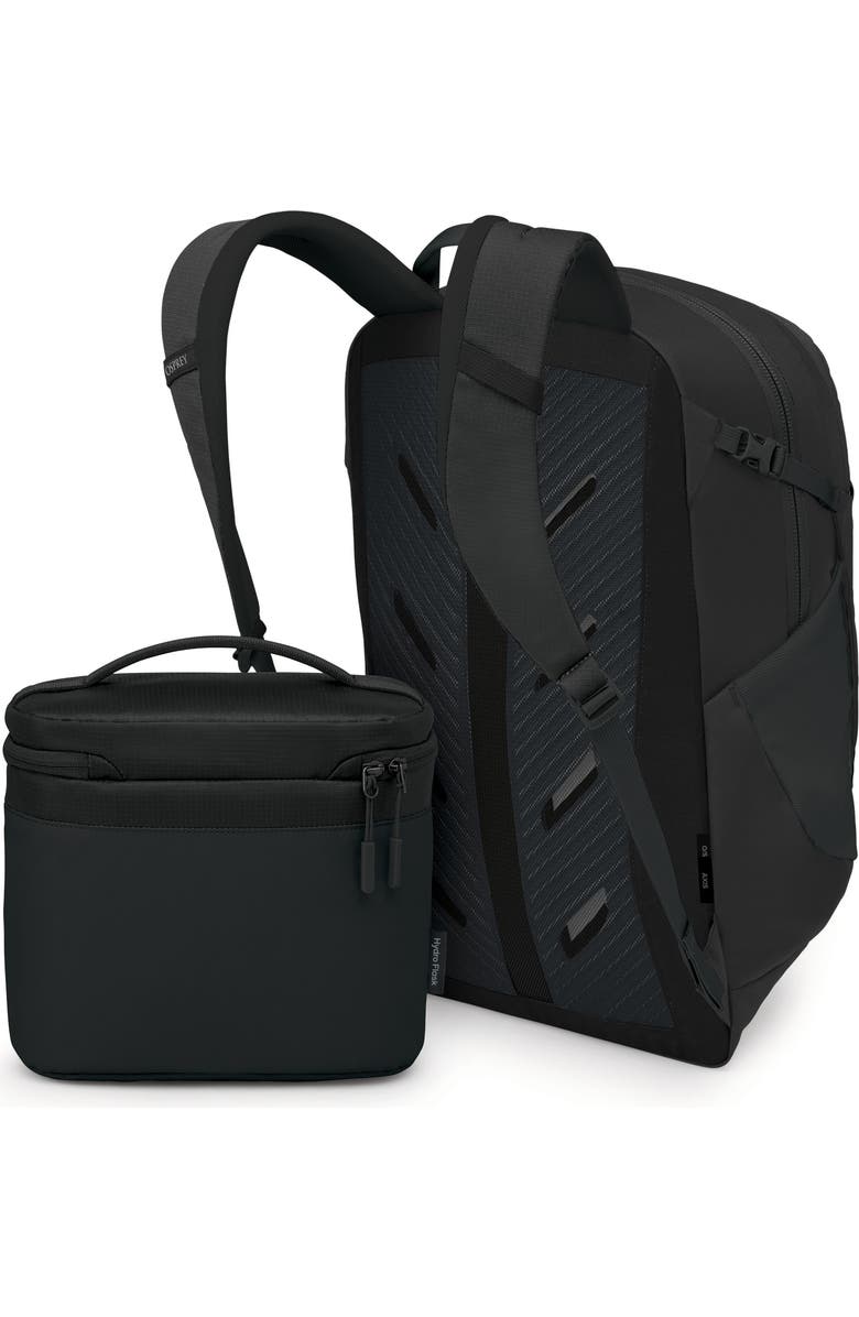 Osprey Axis x Hydro Flask Backpack & Insulated Lunch Bag Bundle, Alternate, color, Black