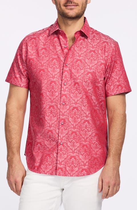 Bayview Short Sleeve Cotton Button-Up Shirt