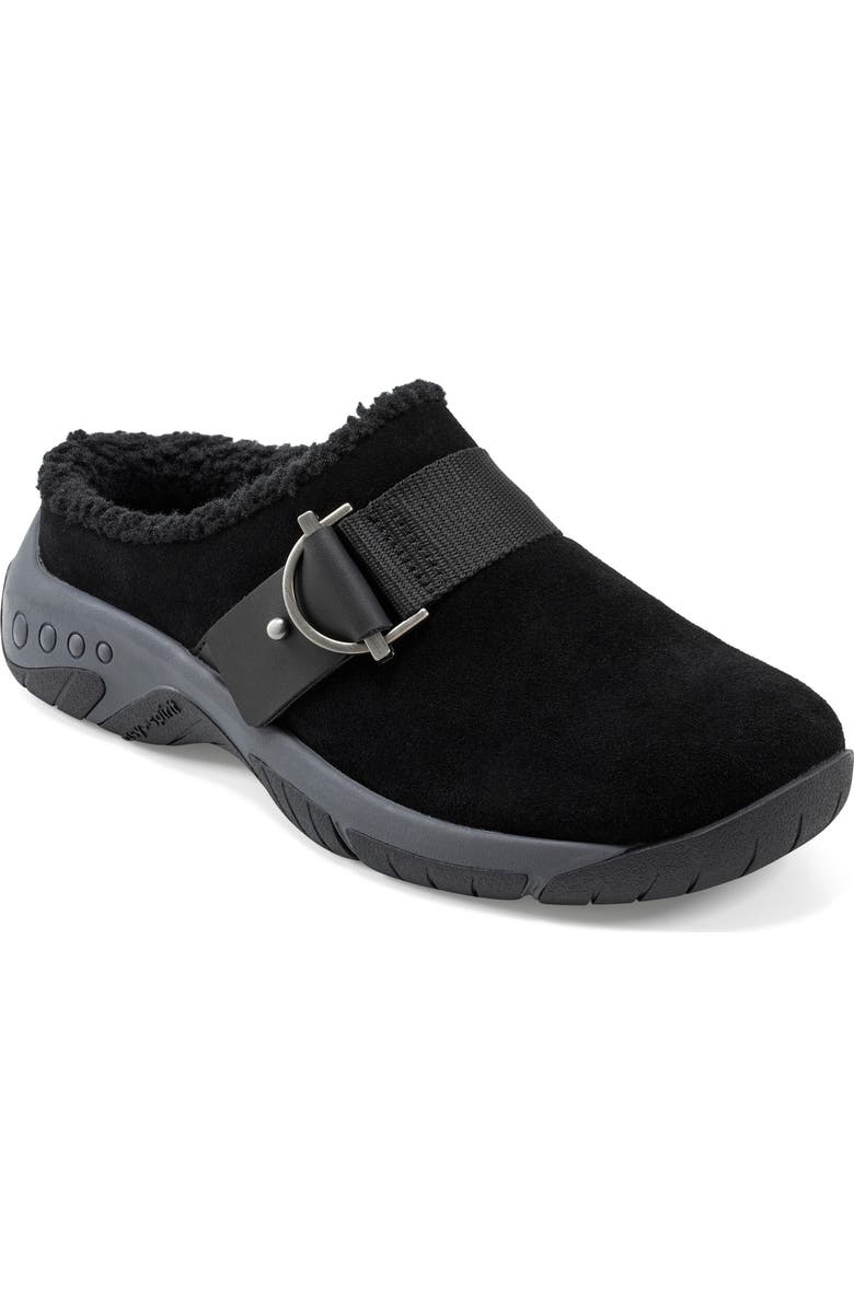 Easy Spirit Wend Faux Fur Clog Sneaker, Main, color,