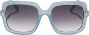 DIFF 54mm Square Sunglasses