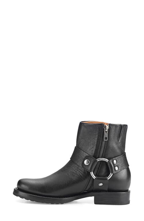 Frye Veronica Harness Moto Bootie In Black - Pallio