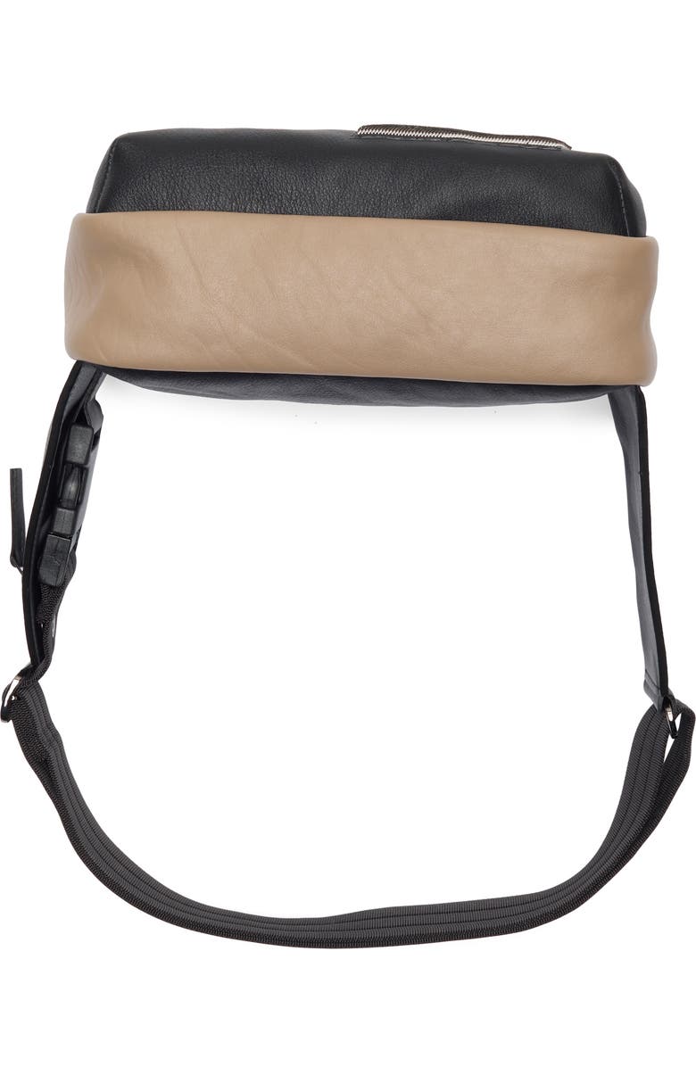 Longchamp 3D Sport Leather Belt Bag, Alternate, color, Mink