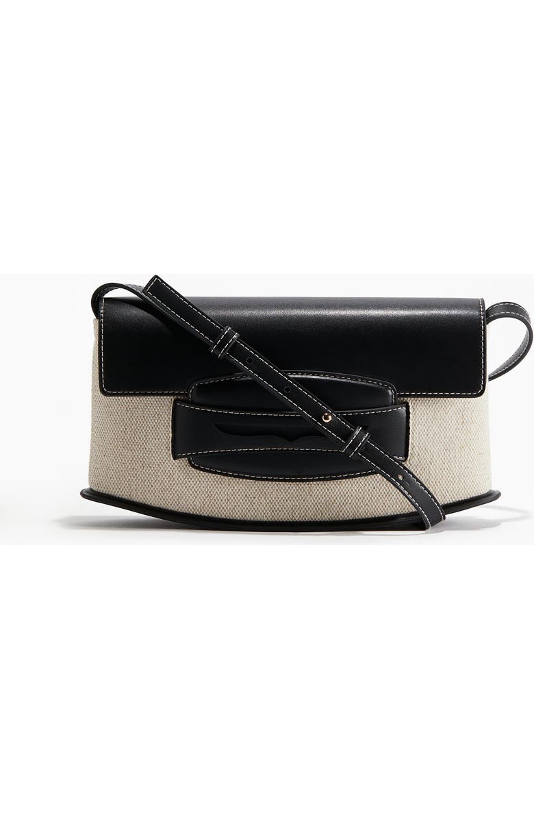 H&M Shoulder Bag, Alternate, color, Cream/Black