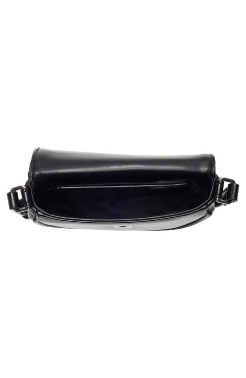 Stand Oil Mino Faux Leather Crossbody Bag In Black