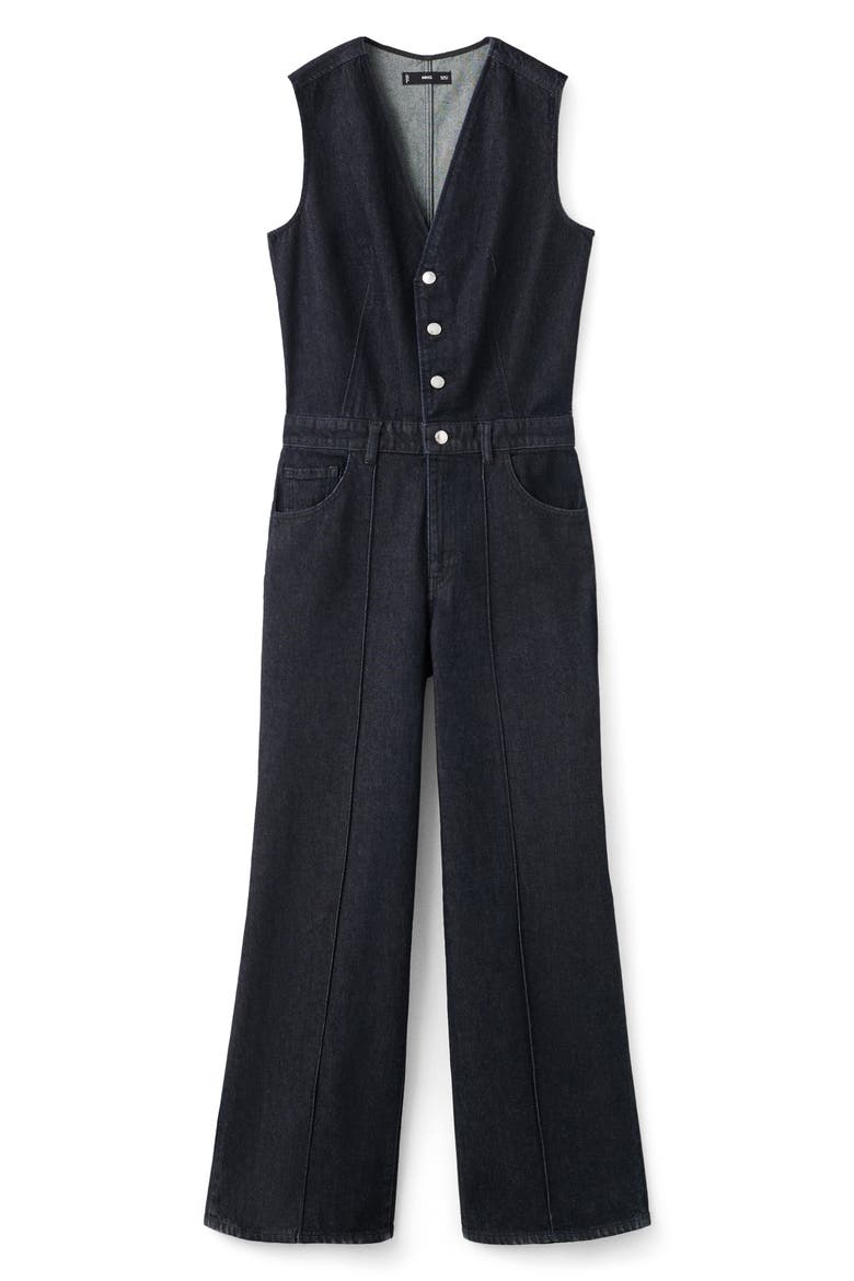 Odette Denim Jumpsuit, Main, color, OPEN BLUE