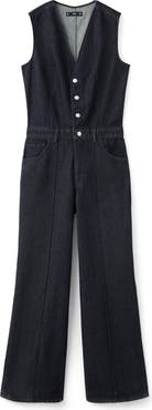 MANGO Odette Denim Jumpsuit