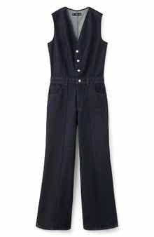 MANGO Odette Denim Jumpsuit