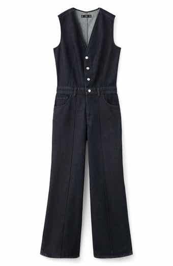 MANGO Odette Denim Jumpsuit