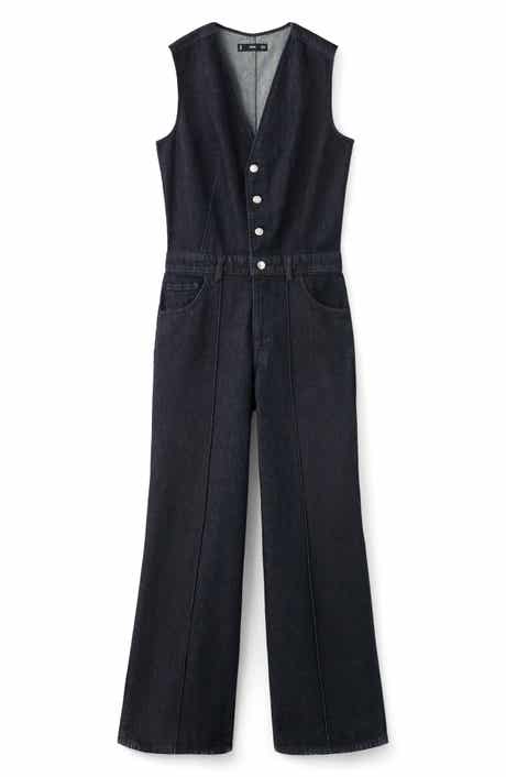 MANGO Odette Denim Jumpsuit