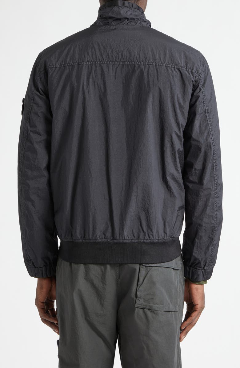 Stone Island Coated Crinkled Water Repellent Jacket, Alternate, color, V0029 Black