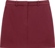 Theory Crepe Miniskirt