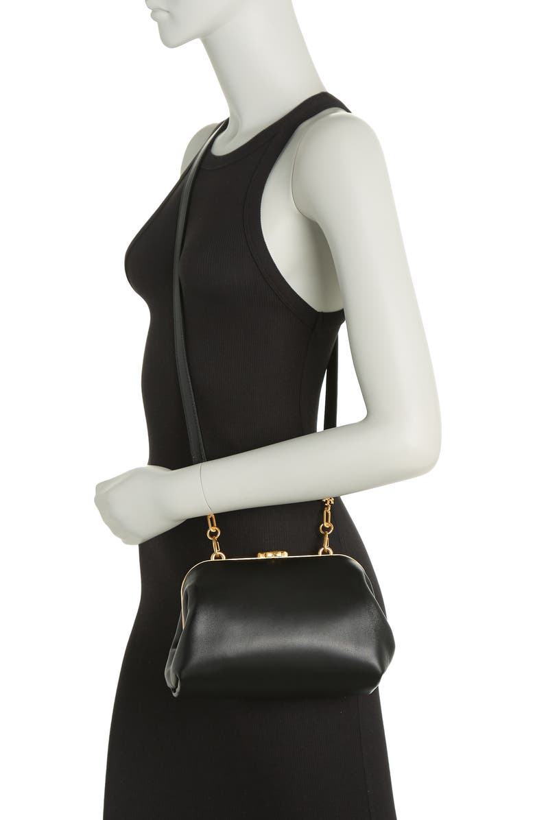 Tory Burch Cleo Frame Lock Small Bag, Alternate, color,