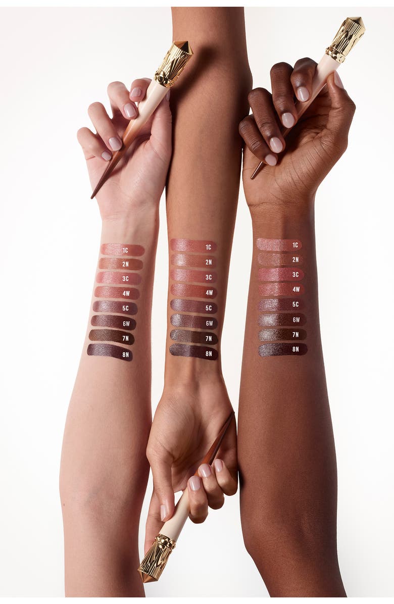 Christian Louboutin Rouge Stiletto Glossy Shine Les Nudes, Alternate, color, Nude 6W