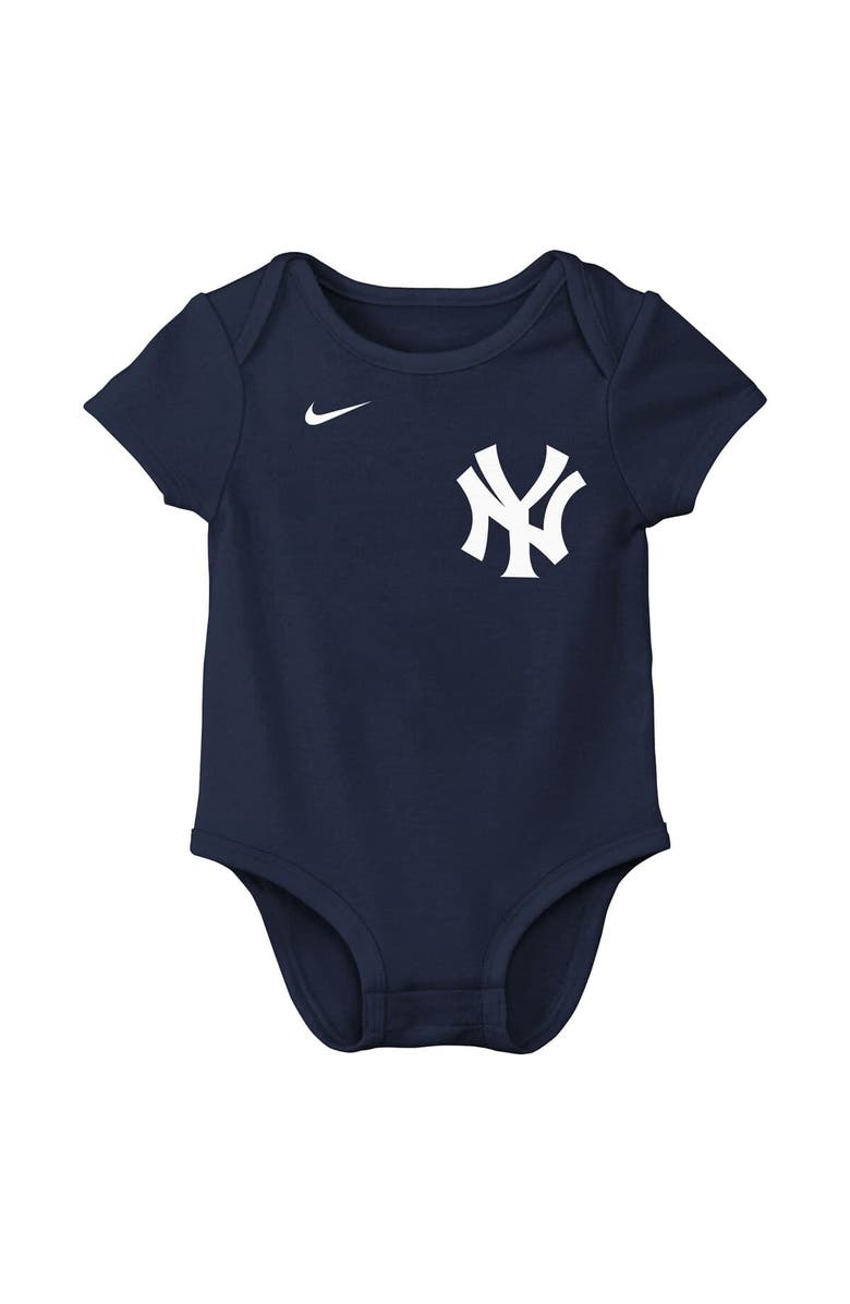 Nike Newborn & Infant Nike Aaron Judge Navy New York Yankees Name & Number Bodysuit, Alternate, color, Navy