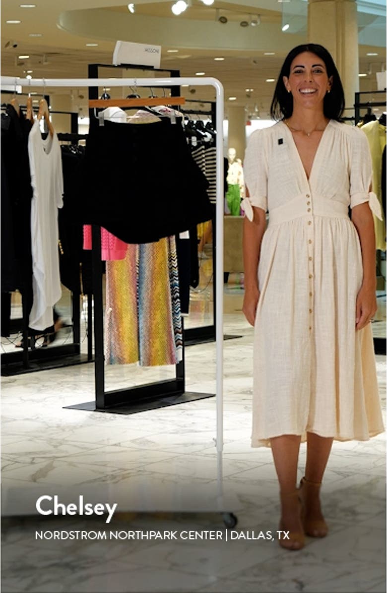 The Pixie Minx Layered Ruffle Denim Miniskirt, sales video thumbnail