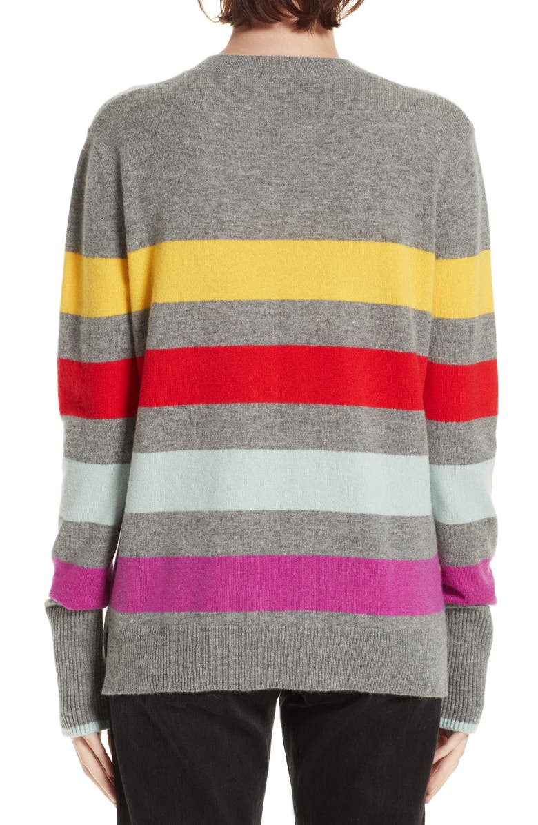 La Ligne Candy Stripe Sweater, Alternate, color,