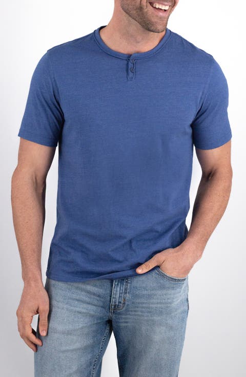 Short Sleeve Henley