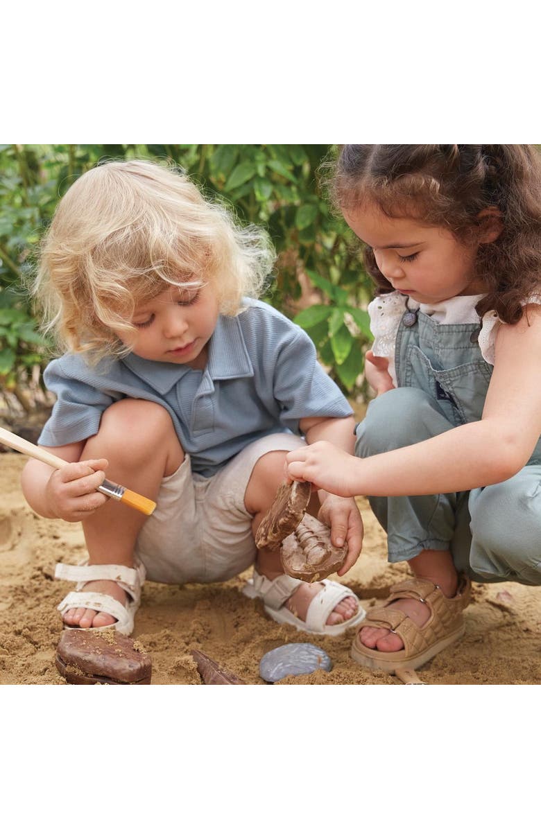 Kaplan Early Learning Company Magnetic Matching Fossil Stones - Set of 6, Alternate, color, Multicolored