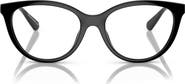 Emporio Armani 53mm Cat Eye Optical Glasses