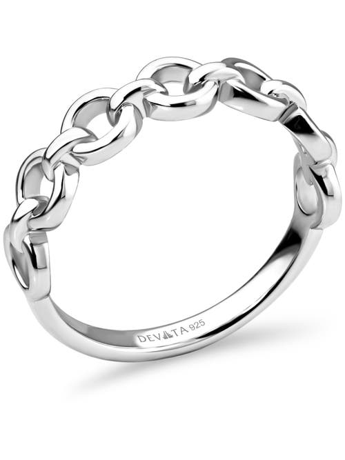 Devata Cable Link Ring In Metallic