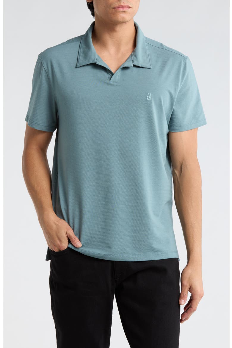 Fillipo Feeder Stripe Polo, Main, color, FOG
