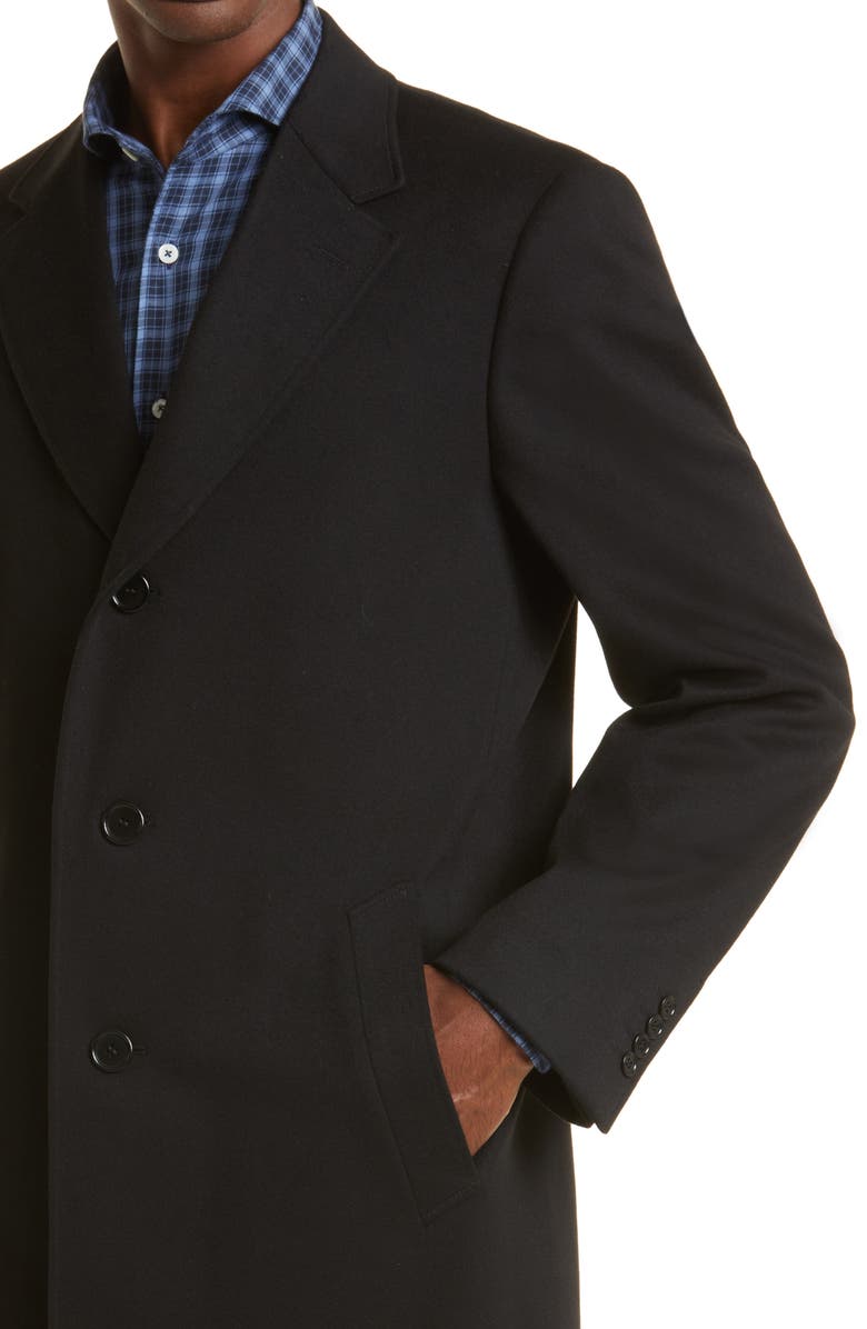 Canali Wool & Cashmere Topcoat, Alternate, color,