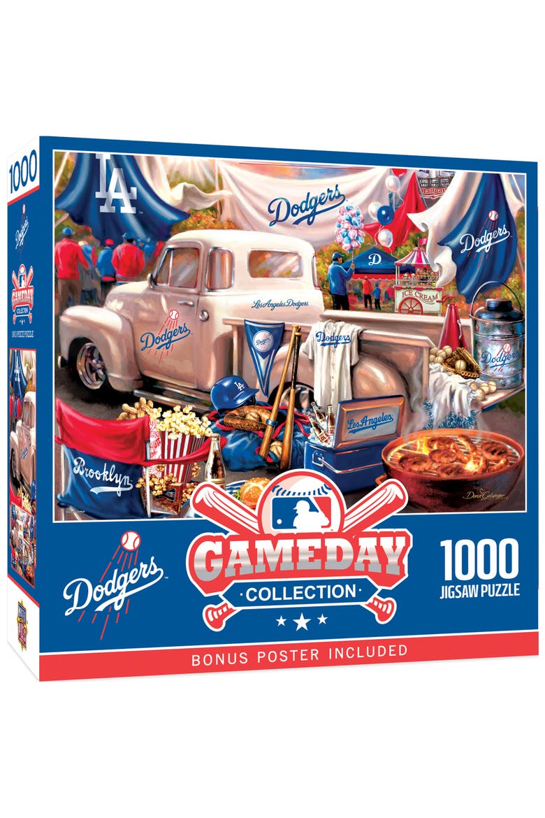 Los Angeles Dodgers Gameday 1000 Puzzle, Main, color, Multicolor