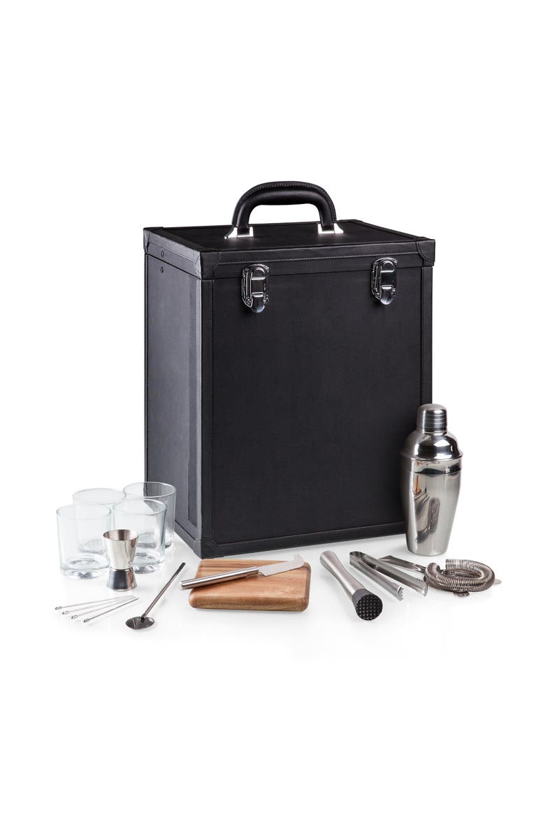 Legacy Hamilton Portable Cocktail Bar, Main, color, Black