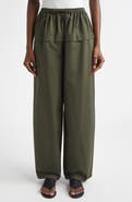 Alaïa Cotton Peplum Pants