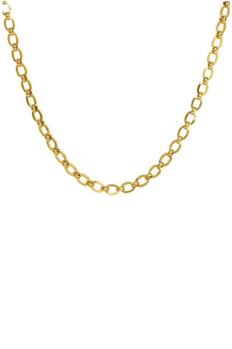 Monaco Chain Necklace, Main, color, GOLD