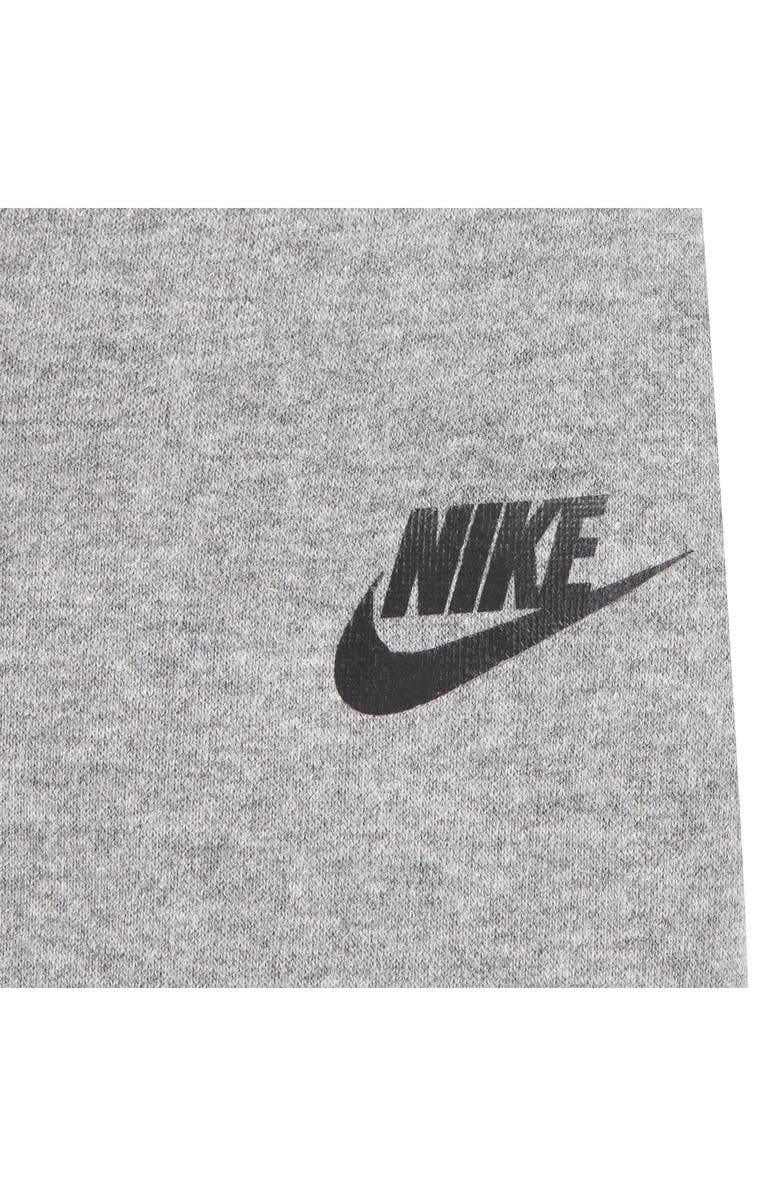Nike Just Do It Camo Fleece Sweatshirt & Joggers Set, Alternate, color, Carbon Heather