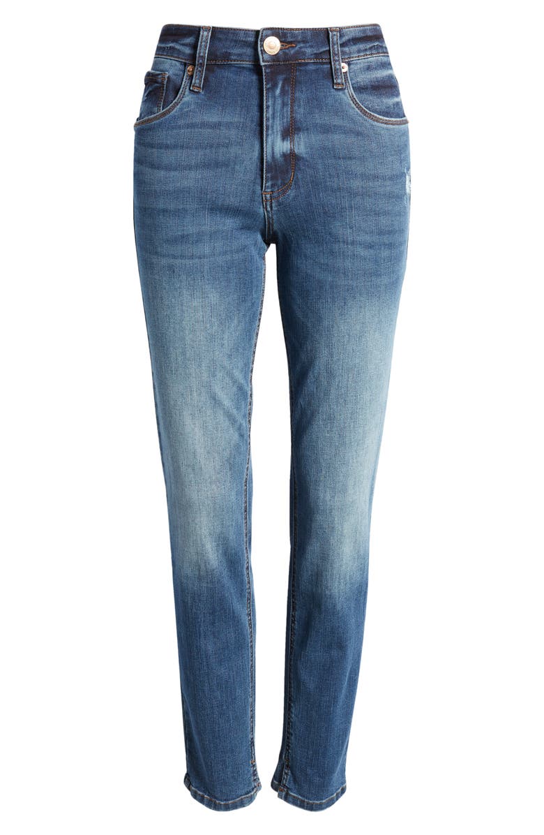 STS Blue Caroline High Waist Ankle Straight Leg Jeans, Alternate, color, Belhaven